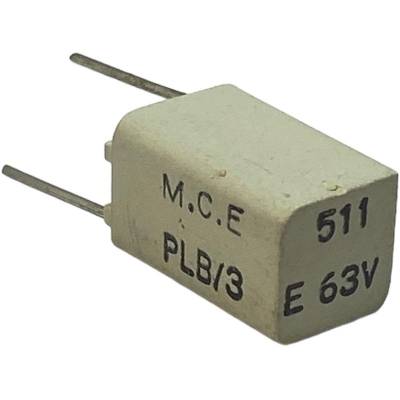 511pF 63V 1.25% Radial Film Capacitor PLB3 MCE