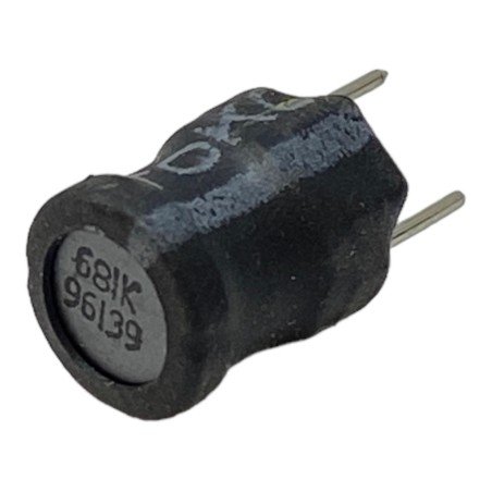 822LY-681K Toko Radial Fixed Inductor 8RHB2 Series 680uH/1.6MHz/10%