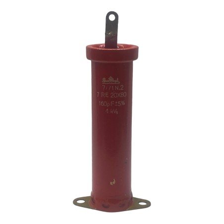 160pF 4000V 4KV 5% Ceramic Doorknob Capacitor 7RE20X80