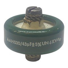 43pF 6000V 6KV 5% Ceramic Doorknob Cpacitor AAH030 LCC