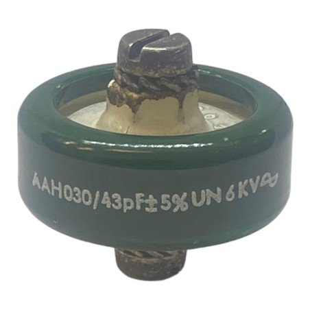 43pF 6000V 6KV 5% Ceramic Doorknob Cpacitor AAH030 LCC