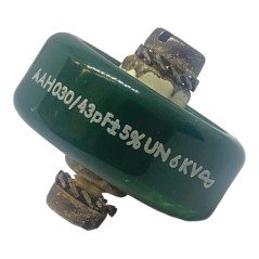43pF 6000V 6KV 5% Ceramic Doorknob Cpacitor AAH030 LCC