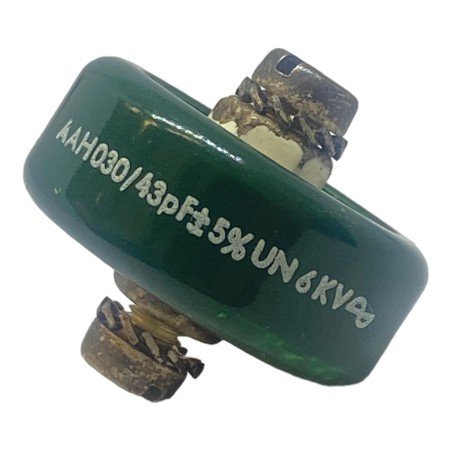 43pF 6000V 6KV 5% Ceramic Doorknob Cpacitor AAH030 LCC