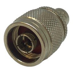 N Type (m) To BNC (f) Coaxial Converter Adapter
