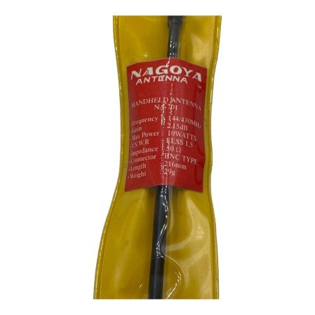 NA701 Nagoya VHF/UHF Antenna 144-430MHz 10W BNC 216mm