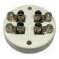 124-0213-001 Johnson Company 304TL VT129 4 Pin Ceramic Tube Socket