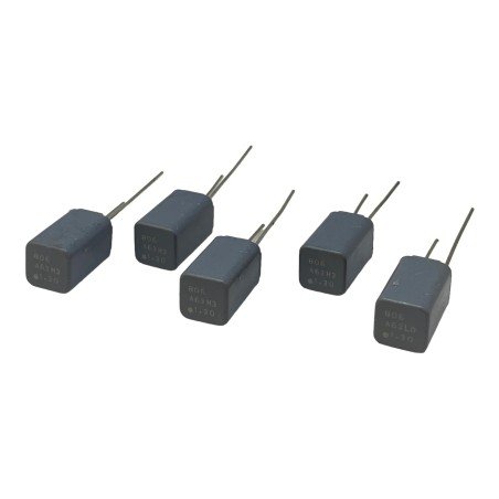 806pF 63V 5% Radial Film Capacitor A63H3 QTY:5