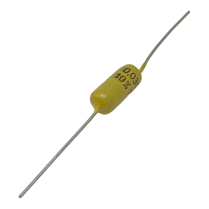 0.039uF 39nF 160V 10% Axial Audio Capacitor Mullard