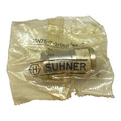 11N75-7-3/000 Huber Suhner N Type (m) Coaxial Connector 75Ohm