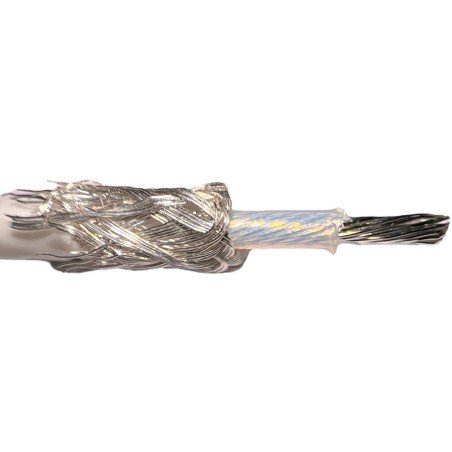 RG316 25Ohms Habia Coaxial Cable Teflon 400W 100MHZ, 1 Meter