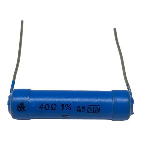 40Ohm 40R 1W 1% Radial Fixed Power Wirewound Resistor