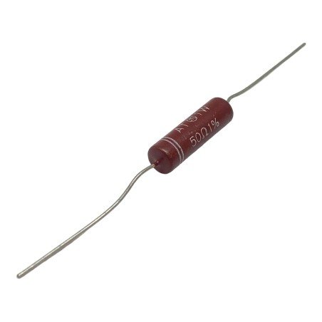 50Ohm 50R 1W 1% Axial Fixed Power Wirewound Resistor AT1W