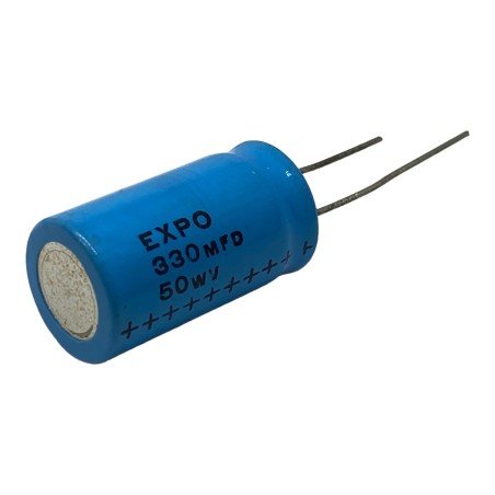 330uF 50V Radial Electrolytic Capacitor Expo 30x16mm