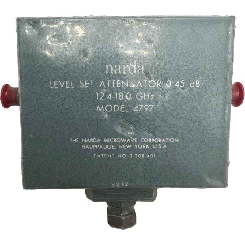 4797 Narda Variable Attenuator 12.4-18Ghz 0-45db SMA