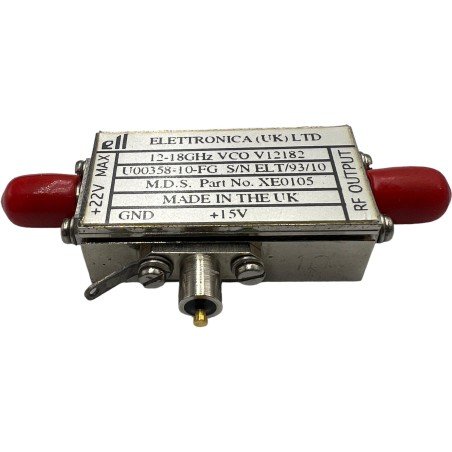 VCO Voltage Controlled Oscillator V12182 12-18Ghz +15V