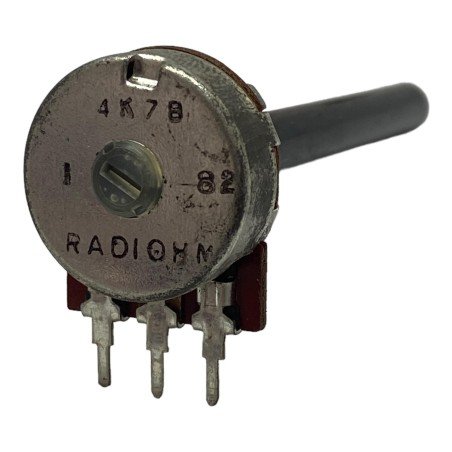 4.7Kohm 4K7 Logarithmic Potentiometer Radiohm