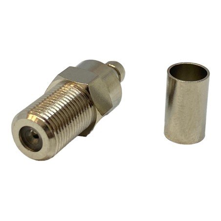F Type (f) Coaxial Connector For RG59 Cable Ultimax