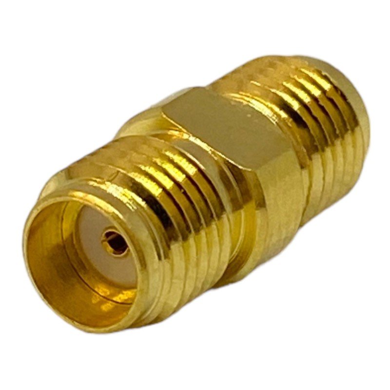SMA (f) To SMA (f) Gold Coaxial Converter Adapter Ultimax