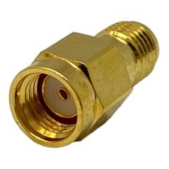 SMA (f) To SMA (f) RP Gold Coaxial Converter Adapter Ultimax