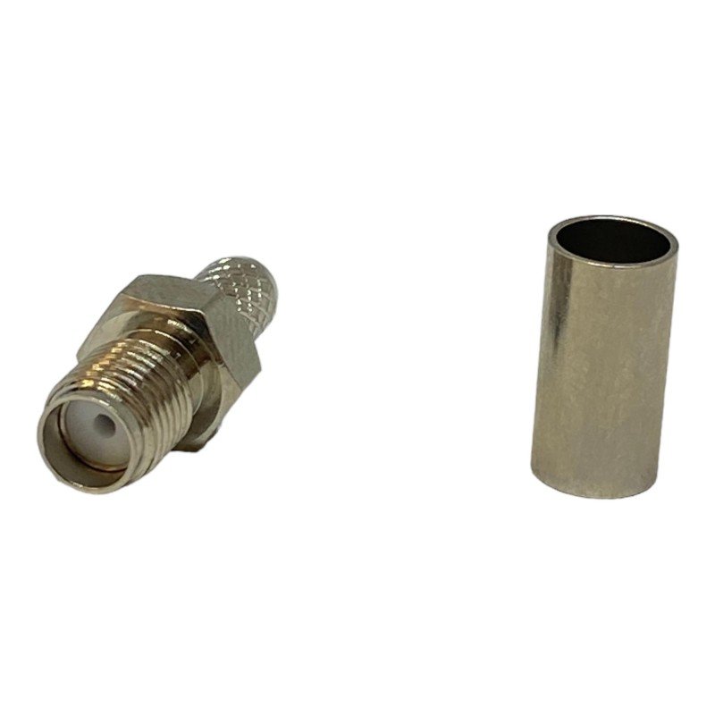 SMA (f) Coaxial Connector For RG58 Cable