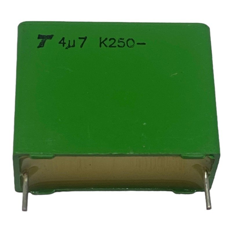 4.7uF 250V Radial Film Capacitor 31.5x24.5x13.5mm