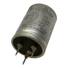 100UF 250V Radial Double Electrolytic Capacitor 12.66.3.345 Ducati