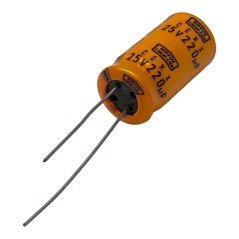 220uF 25V Radial Electrolytic Capacitor CEKX Nippon 25x12.5mm