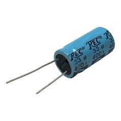 33uF 400V Radial Electrolytic Capacitor REC 32x16mm