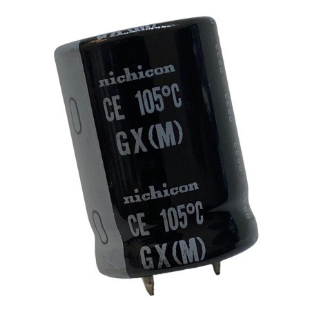 220uF 315V Radial Electrolytic Capacitor GX(M) Nichicon 105C 31x22mm