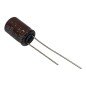 220uF 50V Radial Electrolytic Capacitor KMF Nippon 105C 16x10mm