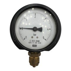 Pressure Gauge Manometer Stein / WIKA -1 to 5 Bar 6685-12-304-6348 C7072