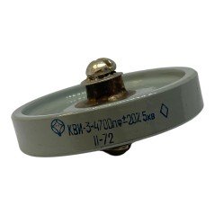 4.7nF 4700pF 5KV 5000V 20% Ceramic Doorknob Capacitor KBN-3 50mm