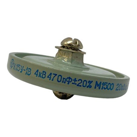 470pF 4000V 4KV 20% Ceramic Doorknob Capacitor K15Y-1B 45mm