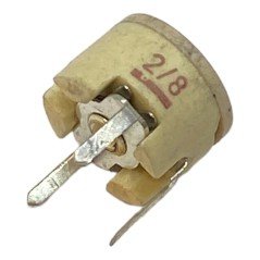 2-8pF 2 Section Air Variable Capacitor 10mm