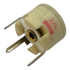 2-4pF 2 Section Air Variable Capacitor 10mm