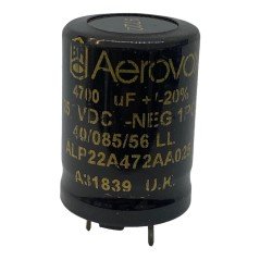 4700uF 25V Radial Aluminum Electrolytic Capacitor BHC Aerovox ALP22A472AA025 35X25mm