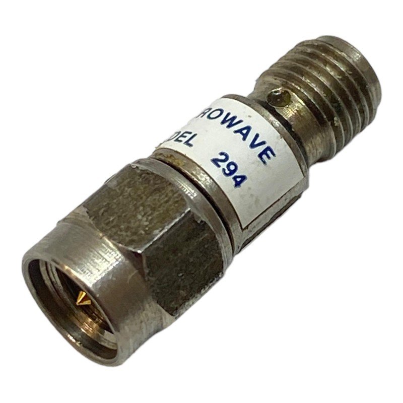 Midwest Microwave SMA (M-F) Fixed Attenuator Mod 294 0dB
