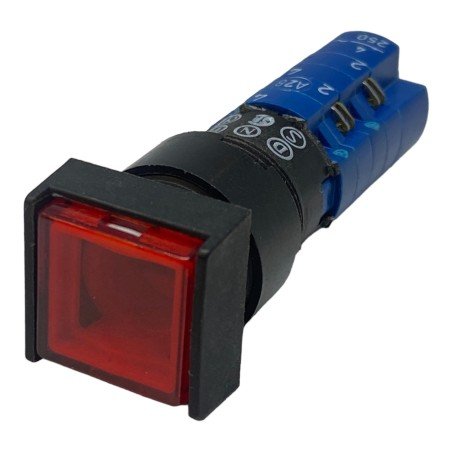 1.15108 RAFI 4PST Red PushButton Switch 42V/1.2W