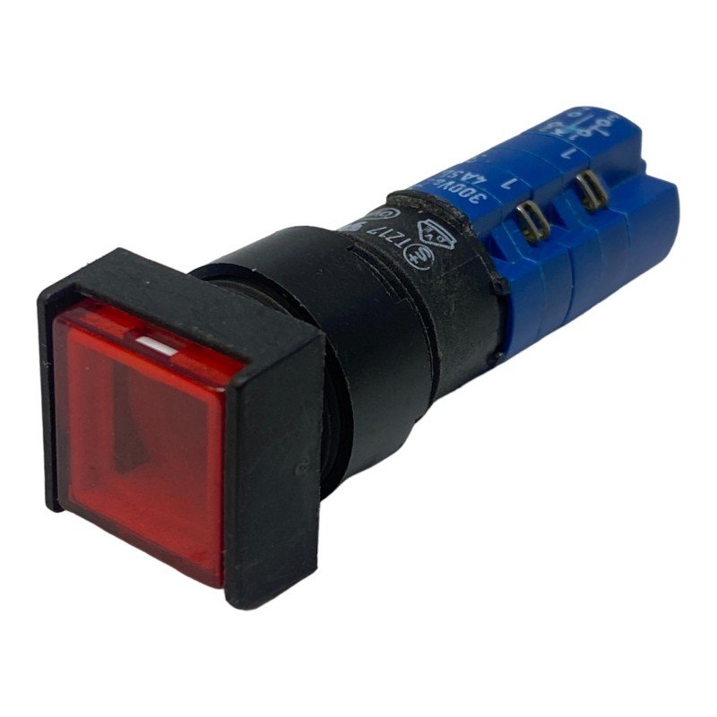 1.15108 RAFI 4PST Red PushButton Switch 42V/1.2W