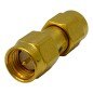 SMA (m) To SMA (m) Gold Coaxial Converter Adapter 18GHz
