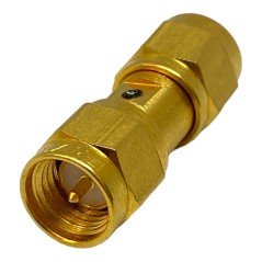 SMA (m) To SMA (m) Gold Coaxial Converter Adapter S/M 18GHz