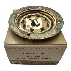 124-0113-001 EF Johnson Capacitor 5910-00-612-6865