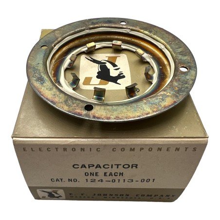 124-0113-001 EF Johnson Capacitor 5910-00-612-6865