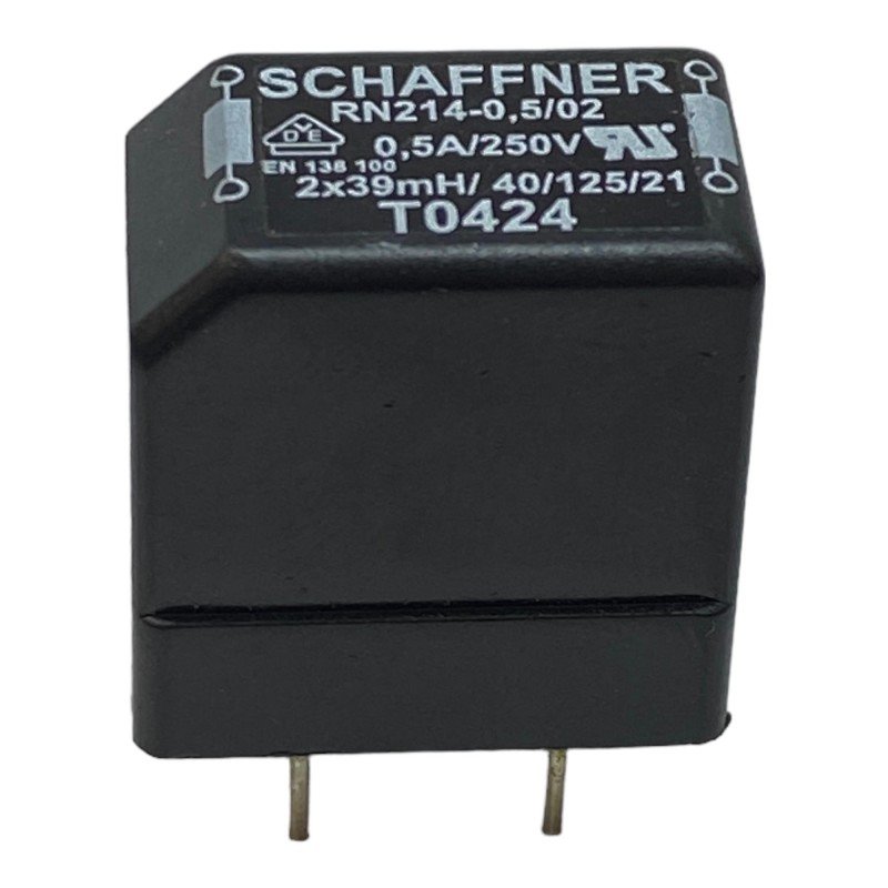 RN214-0.5-02-39M Schaffner Common Mode Choke Filter 0.5A/250V 39mH