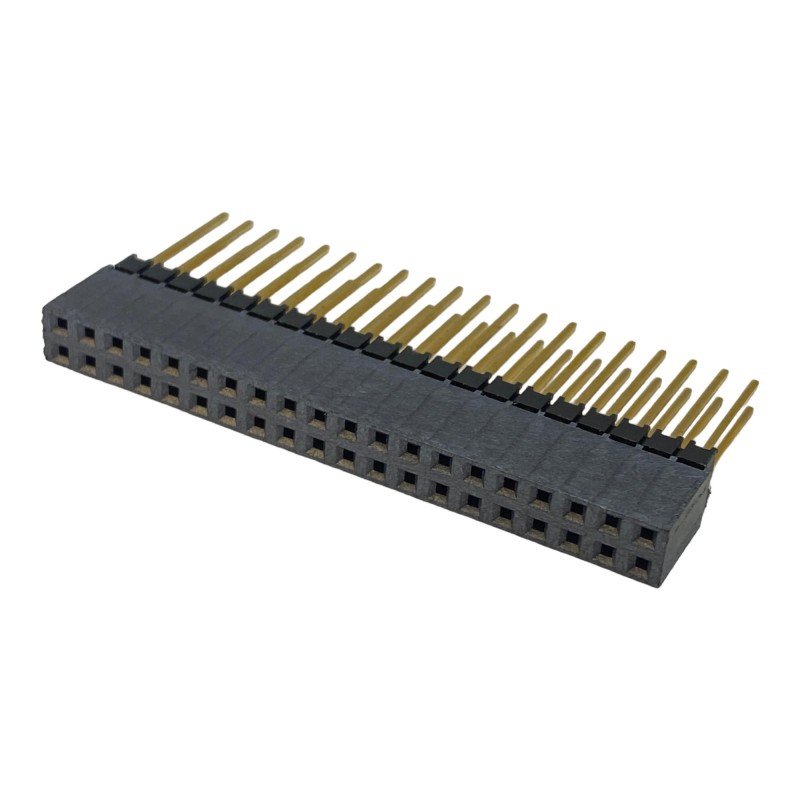 ESQ-120-14-G-D Samtech 40 Position 2 Row PC/104 Connector Elevated Socket Strip