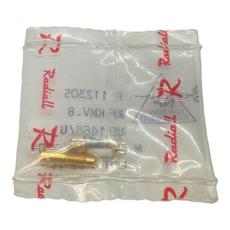 R112305 M39012/76-0004 Radiall  Sub Minax Straight Plug Coaxial Connector UG1468/U