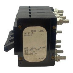 APL1112-8918-2 Airpax 4 Pole Circuit Breaker B4015451-2 120Vdc