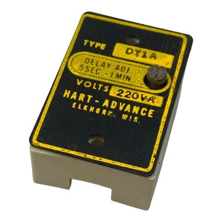 DT1A Hart Advance Time Delay Relay 5sec-1Min 220Va