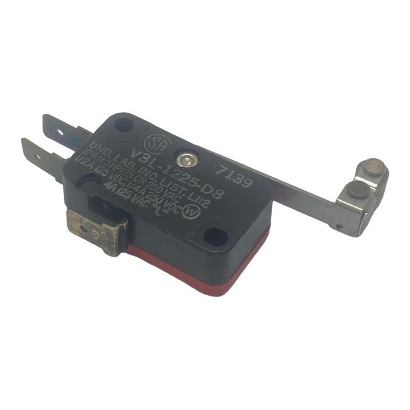 V3L-1225-D8 Und Lab SPDT Snap Action Microswitch Roller Switch 10A/125-250Vac 1/3HP