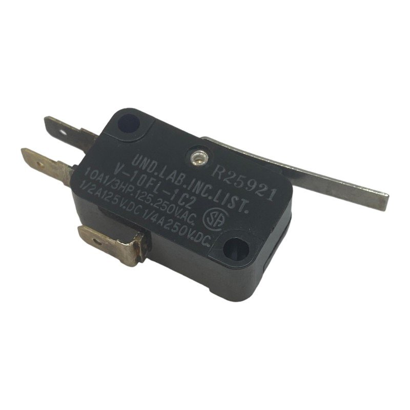 V-10FL-1C2 Omron SPDT Snap Action Microswitch 10A/125-250Vac 1/3HP